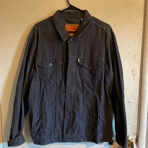 Levi’s dark blue corduroy jacket Size XL